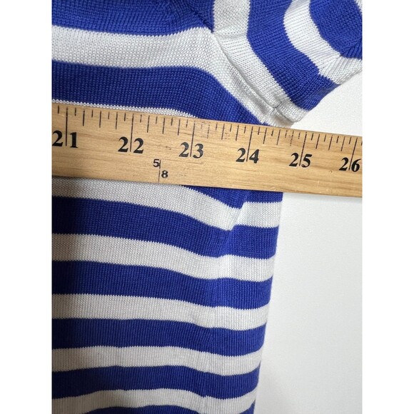 Talbots Cardigan Sweater Womens Plus Size 2X Open Front Striped Long - Picture 6 of 11
